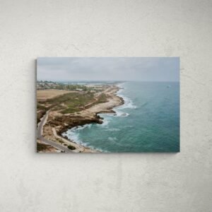 Israel Coastal Landscape Art Rosh HaNikra Seascape Print mockup