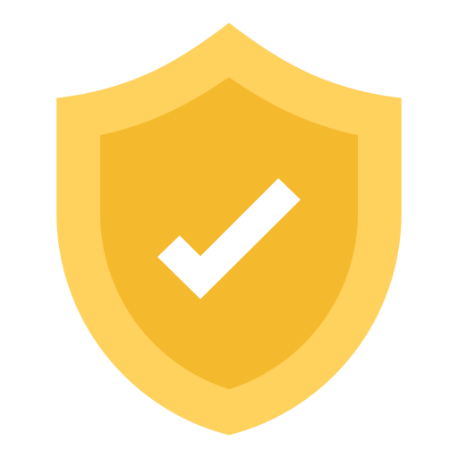 Privacy shield icon for user privacy compliance